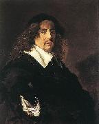 Frans Hals Portret van een man met lang haar en snor painting